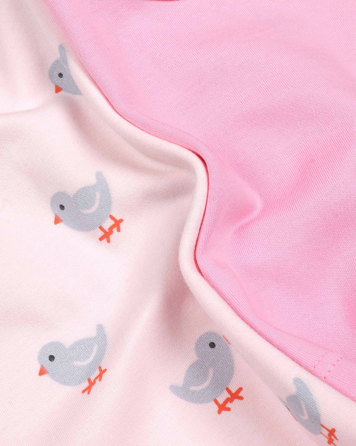 Quack Party Romper With Shrug