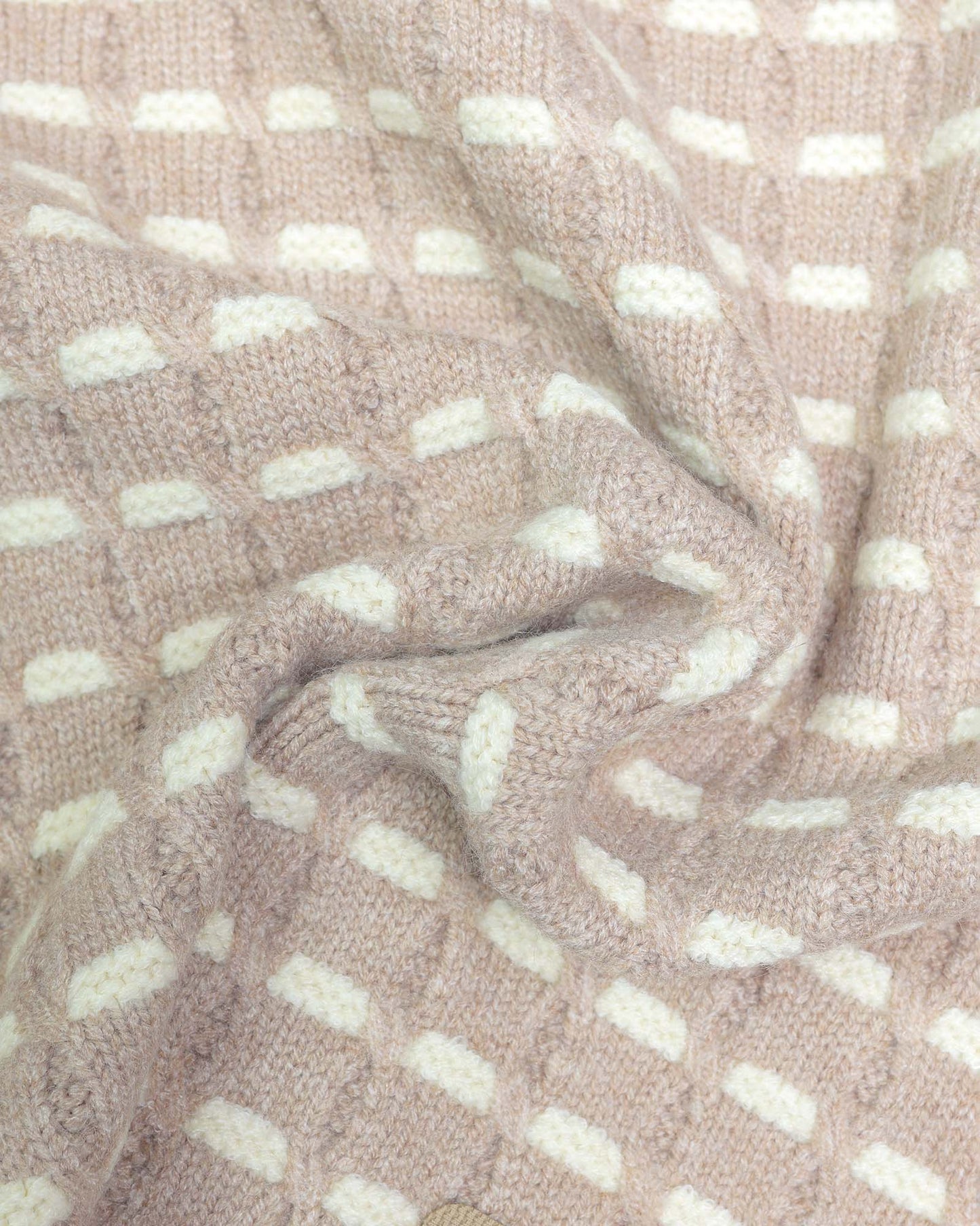 Fine Lines Woven Textured Sweater