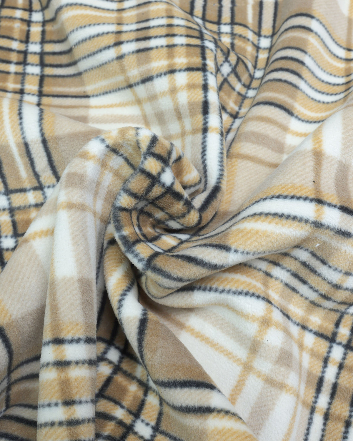 Soft Textured Check Flannel Jacket