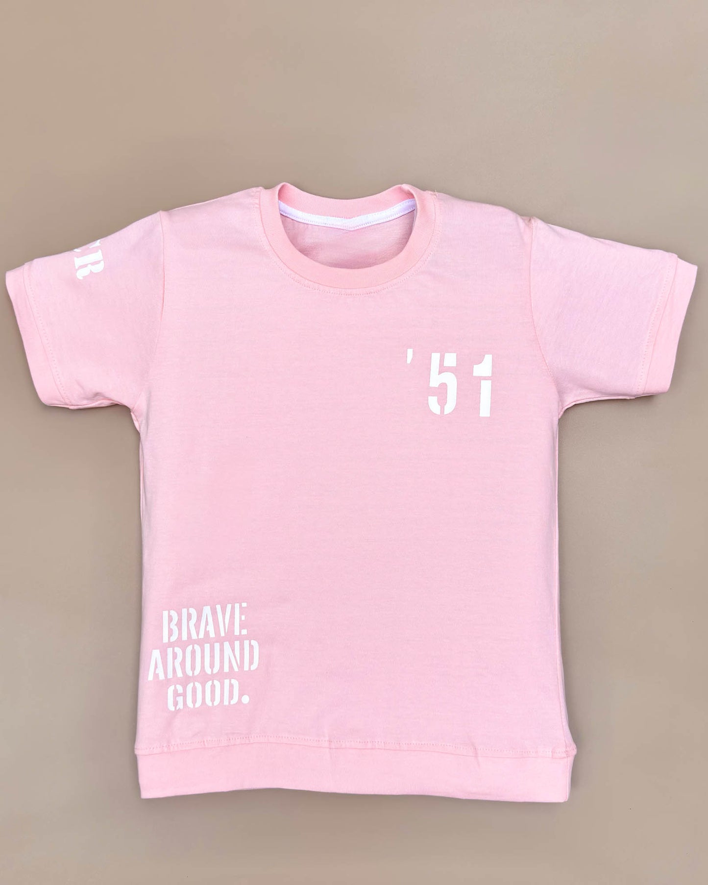 Brave See Good Printed T-Shirt & Shorts Co-Ord Set