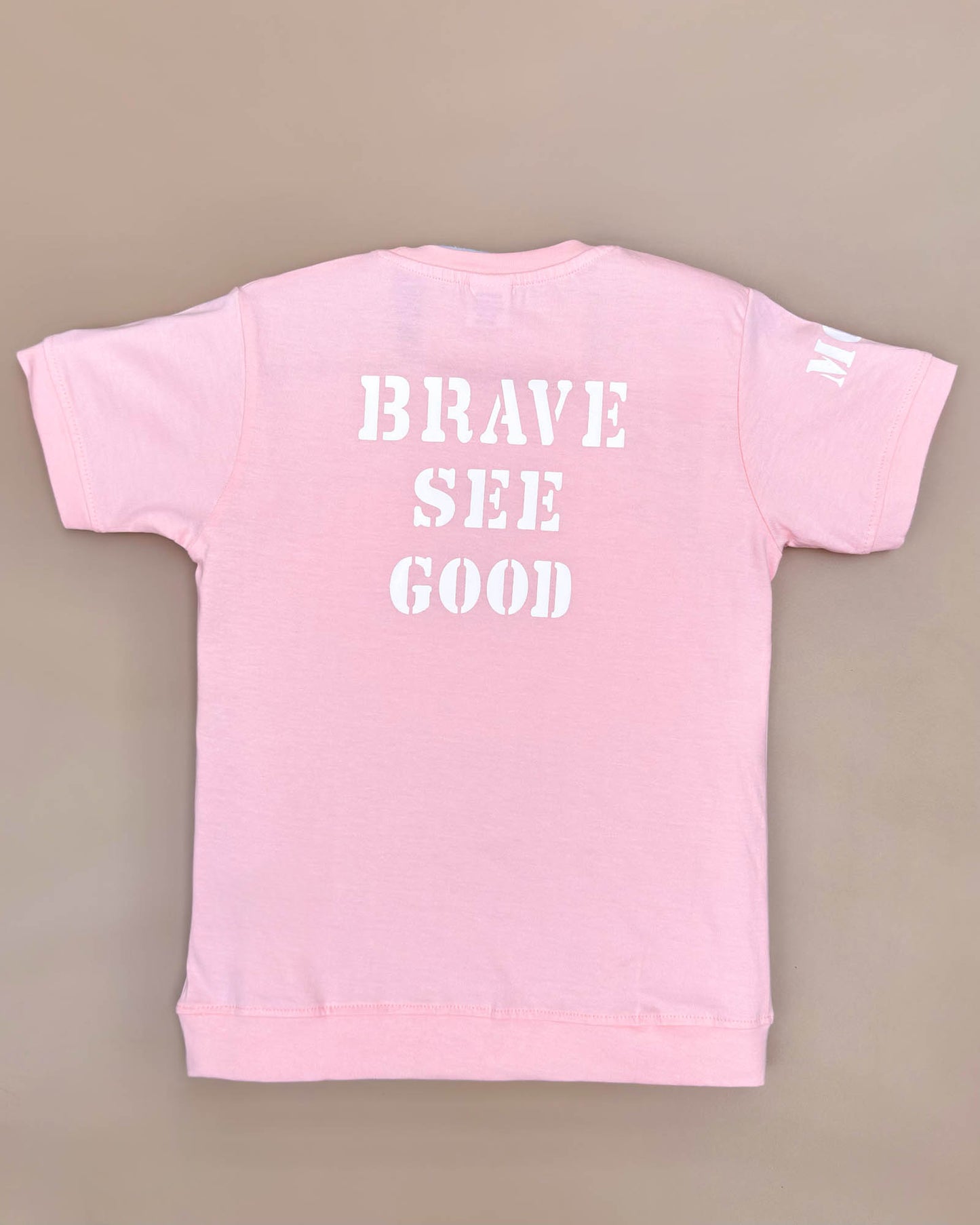 Brave See Good Printed T-Shirt & Shorts Co-Ord Set
