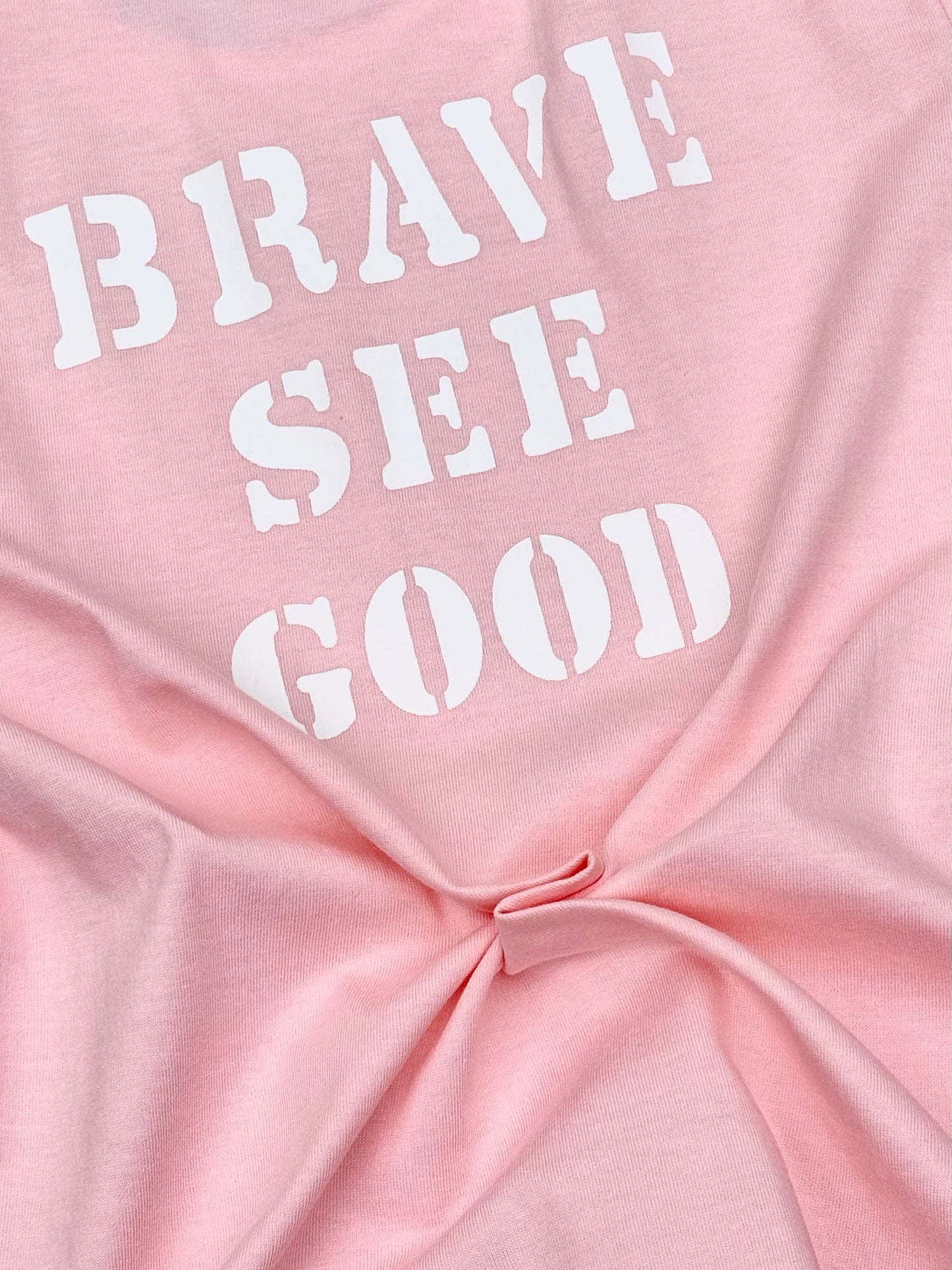 Brave See Good Printed T-Shirt & Shorts Co-Ord Set