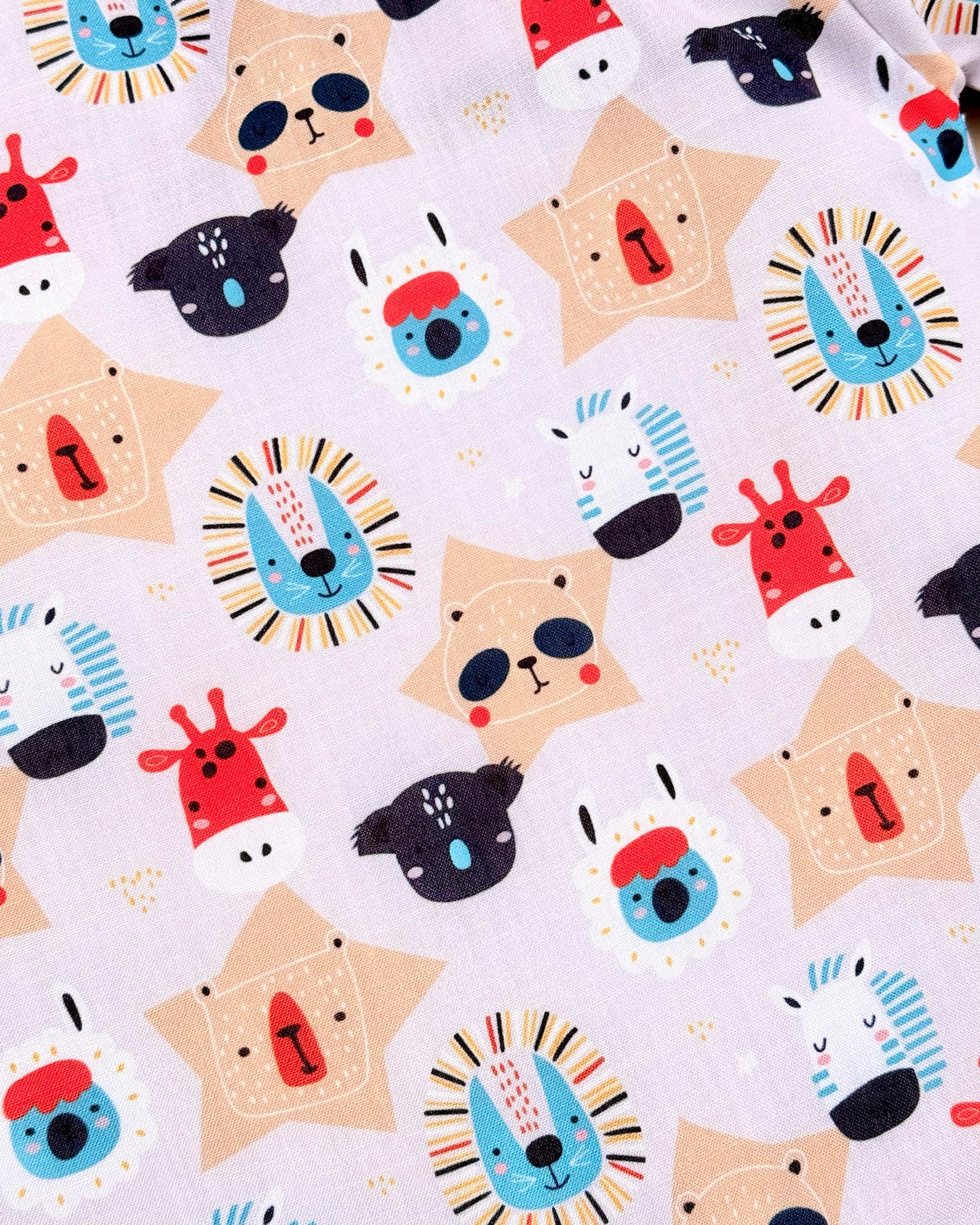 Zoo Animals Pure Cotton Printed Night Suit
