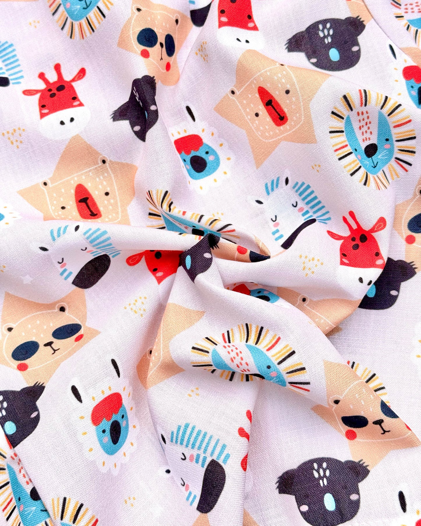 Zoo Animals Pure Cotton Printed Night Suit