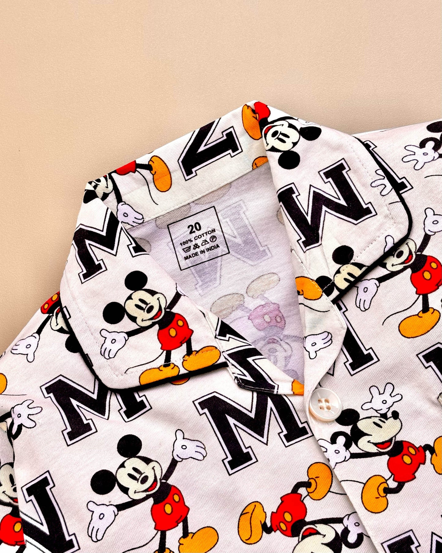 Micky Mouse & Friends Hosiery Printed Night Suit