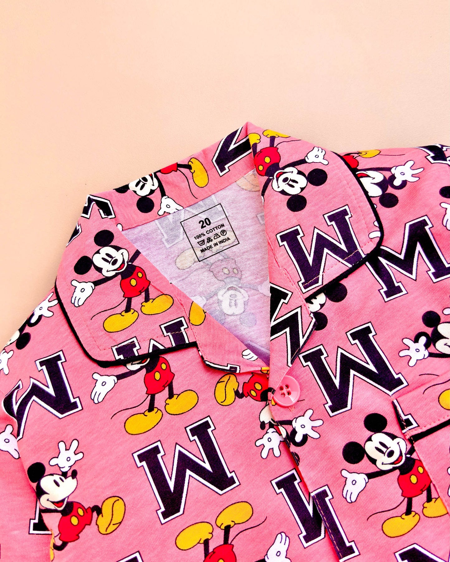 Micky Mouse & Friends Hosiery Printed Night Suit