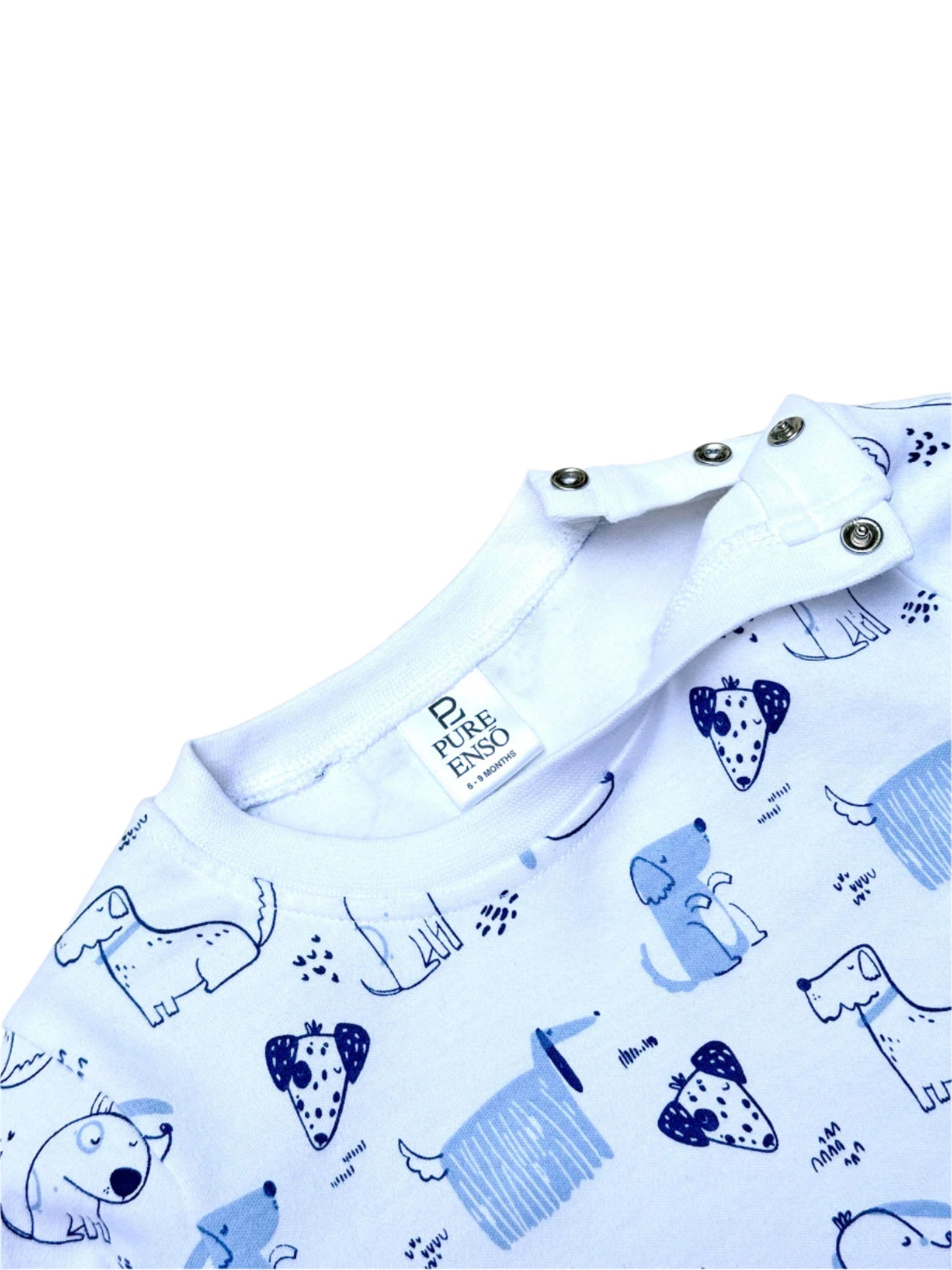 Printed T-Shirt With Denim Dungaree Romper & Applique Embroidery