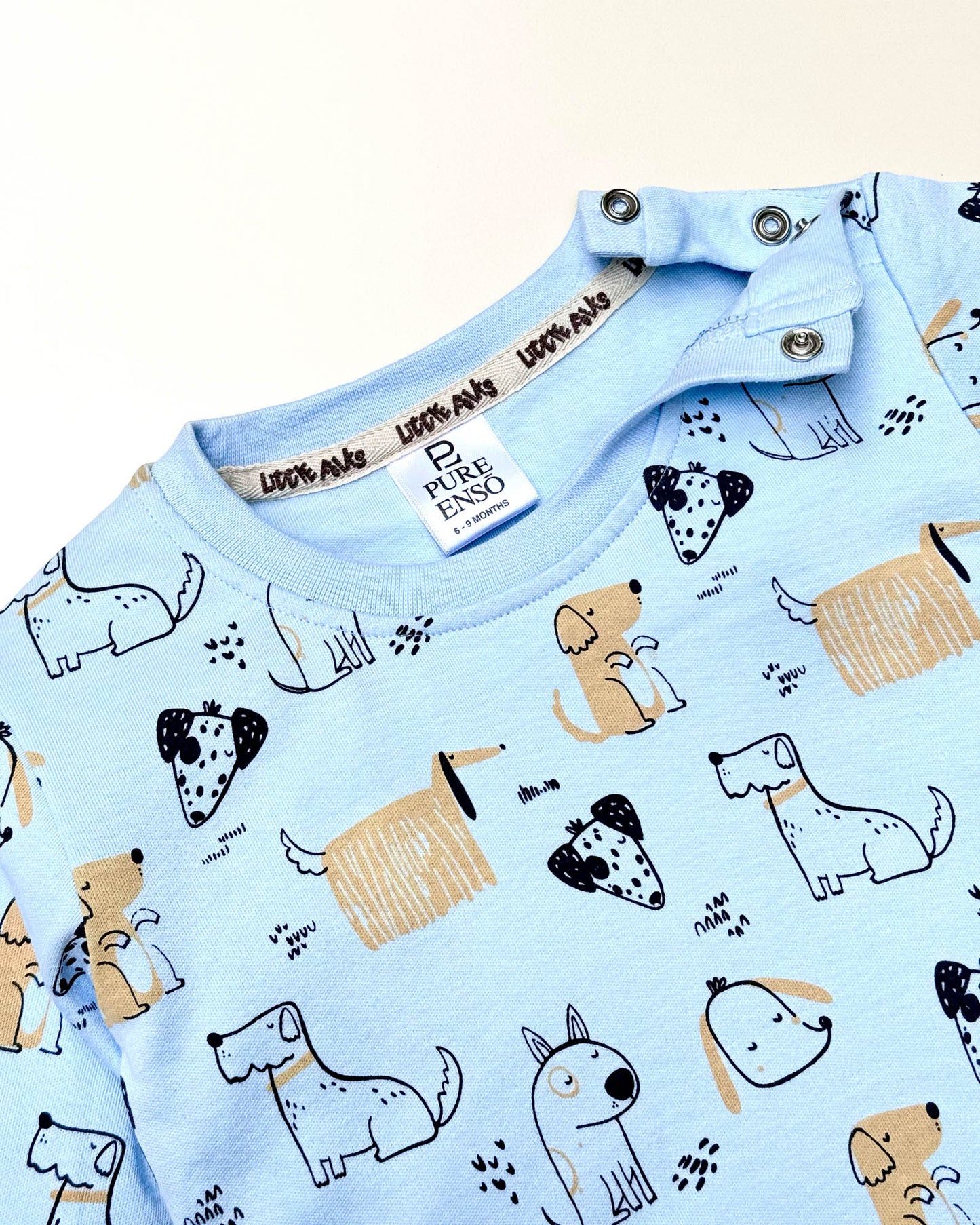 Printed T-Shirt With Denim Dungaree Romper & Applique Embroidery