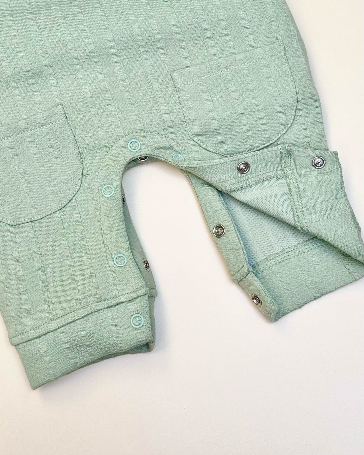 Knitted Printed T-Shirt With Dungaree Applique Embroidery