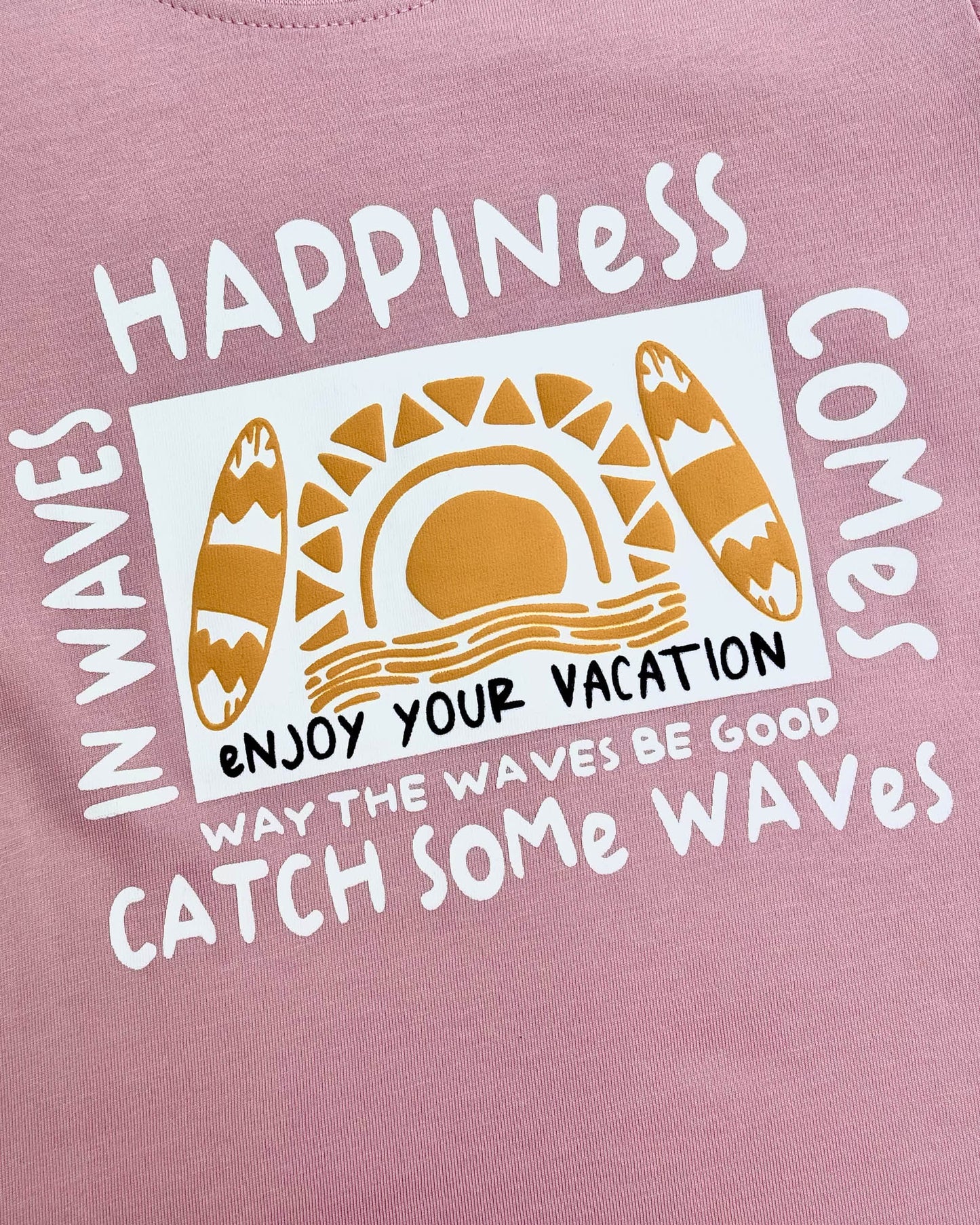 Happiness Graphic Printed T-Shirts