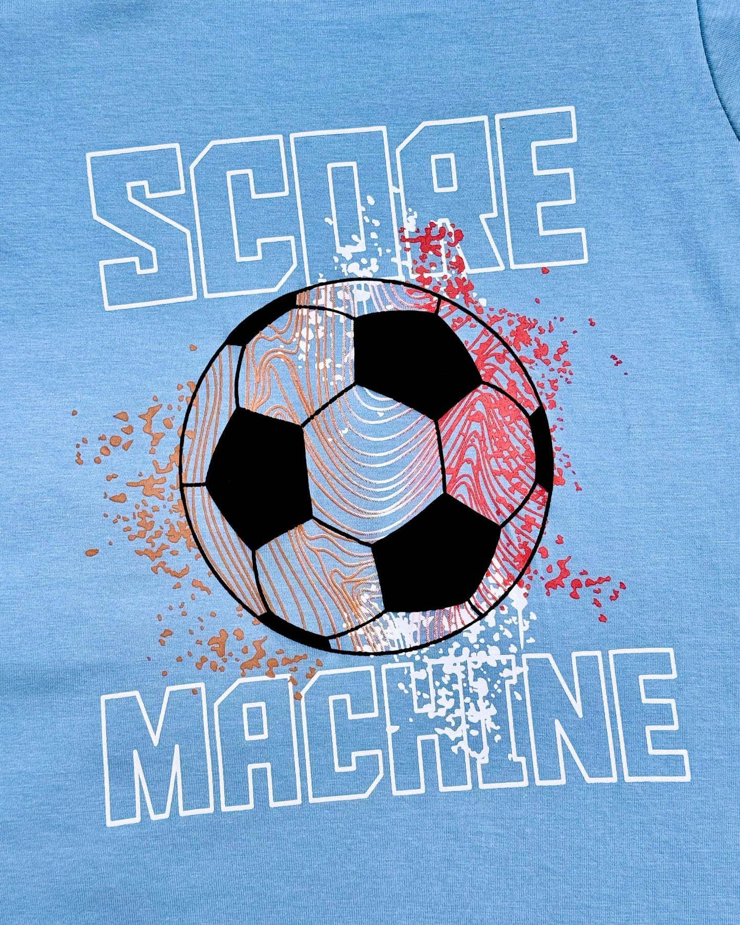 Football Graphic Printed T-Shirts
