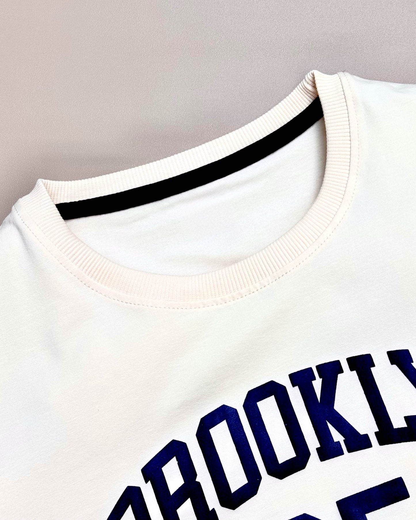 Brooklyn Printed T-Shirt Shorts Co-Ord Set