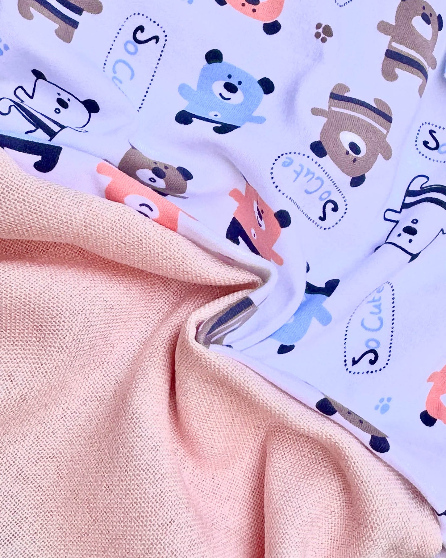 Printed Dungaree Romper 2-Piece Set
