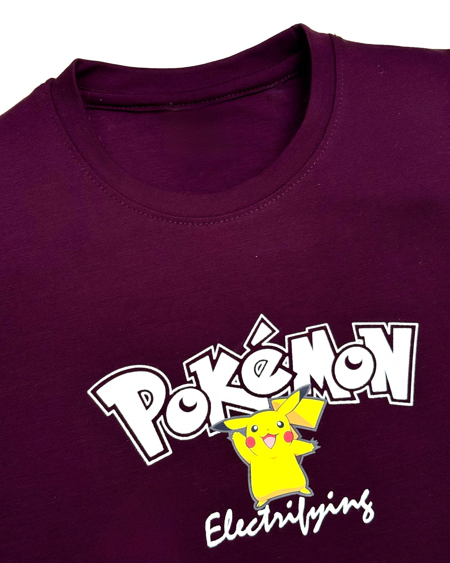 Pokemon Printed Shorts T-Shirt Co-Ord Set