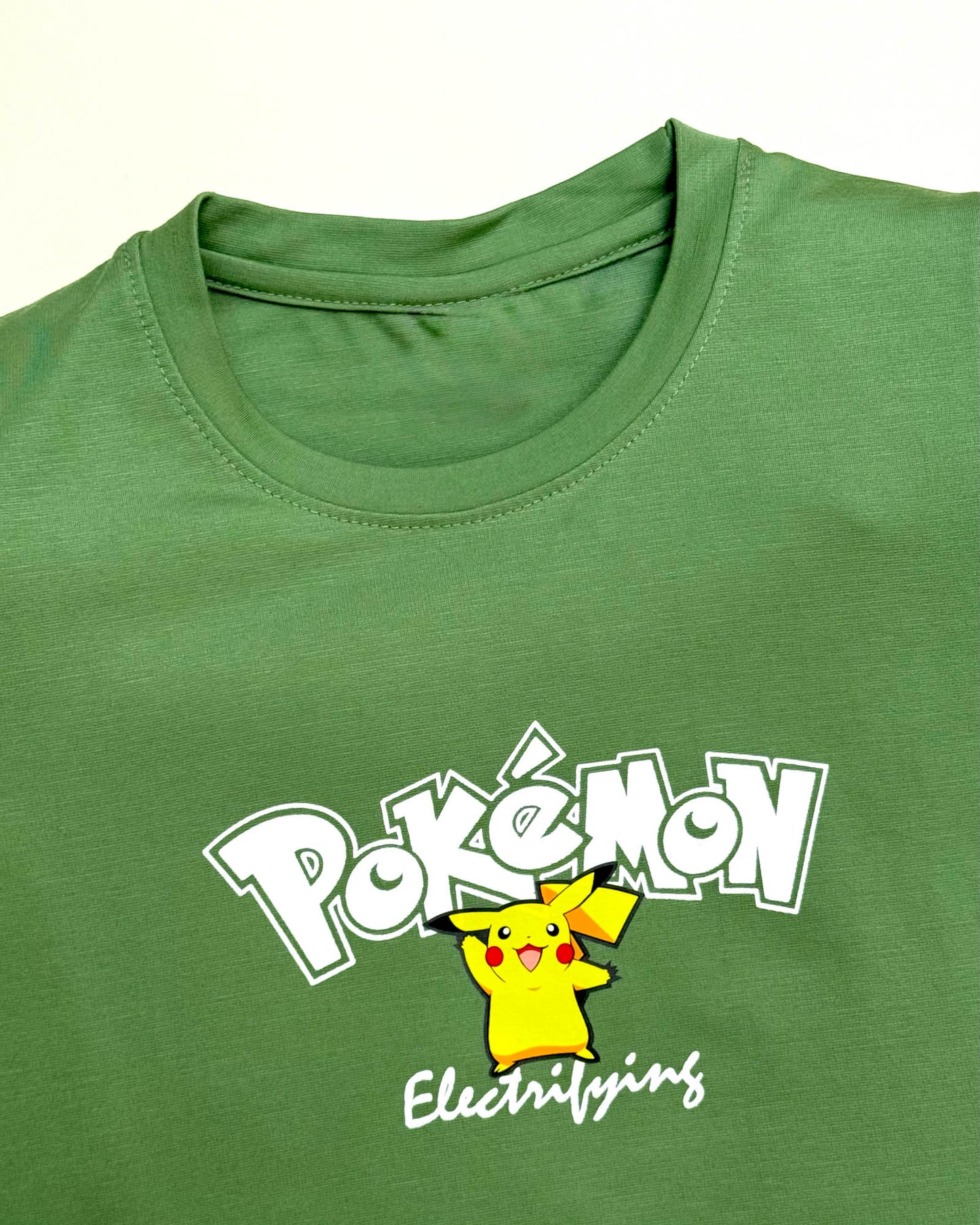 Pokemon Printed Shorts T-Shirt Co-Ord Set
