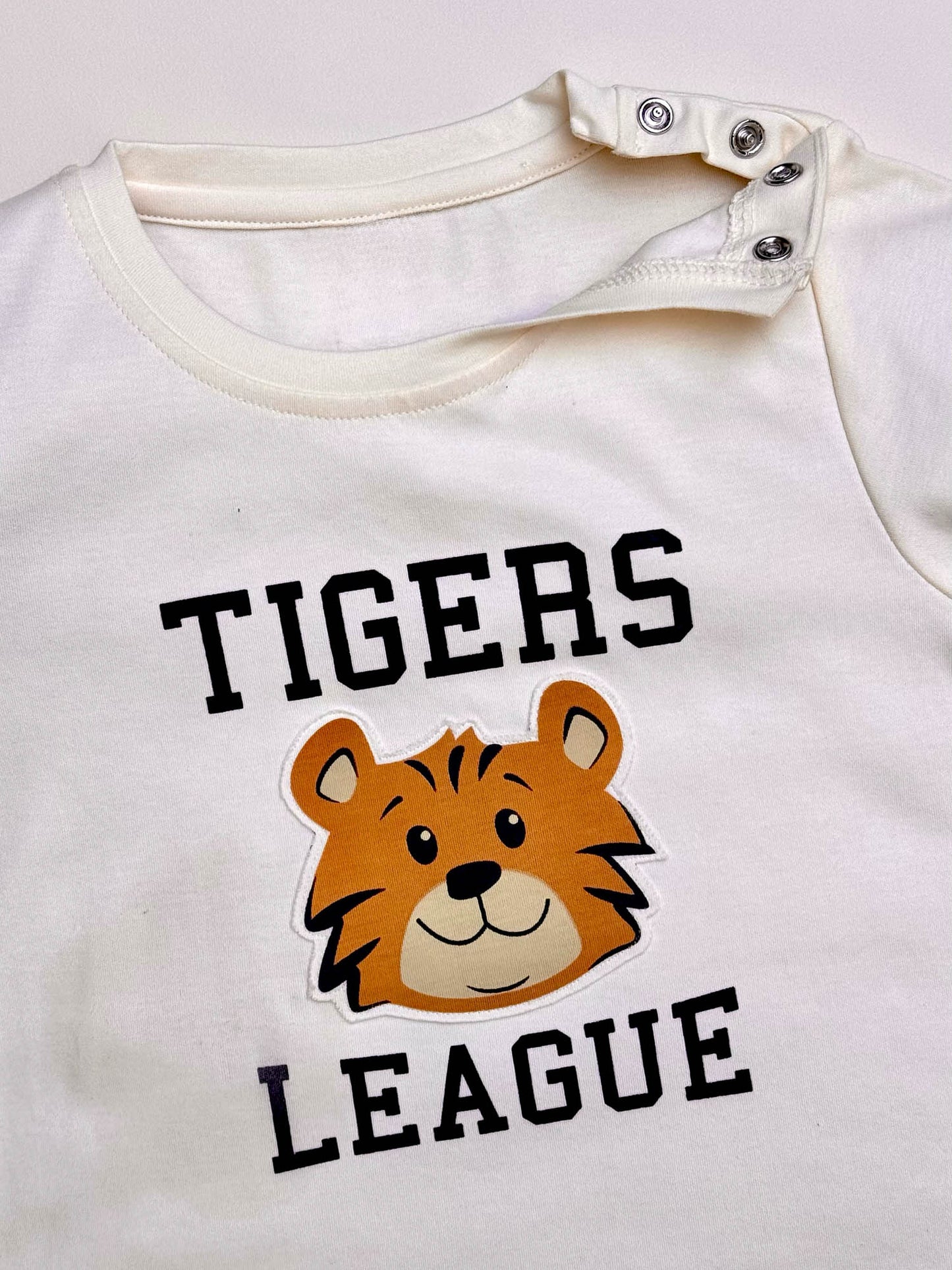 Tiger Print T-Shirt & Shorts Co-Ord Set