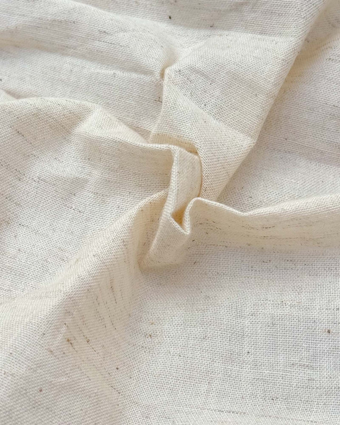 Flower Embroidered Khadi Cotton Frock