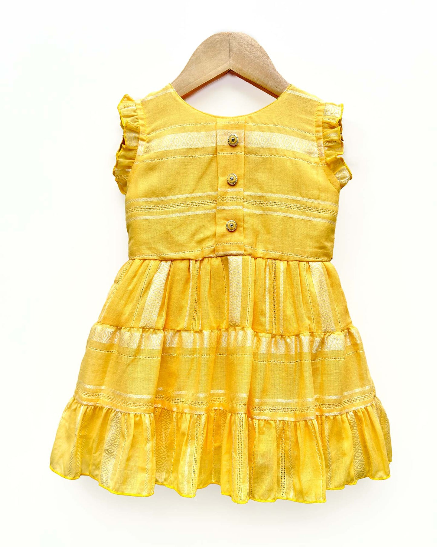 Traditional Frock Dress with Embroidery Detail