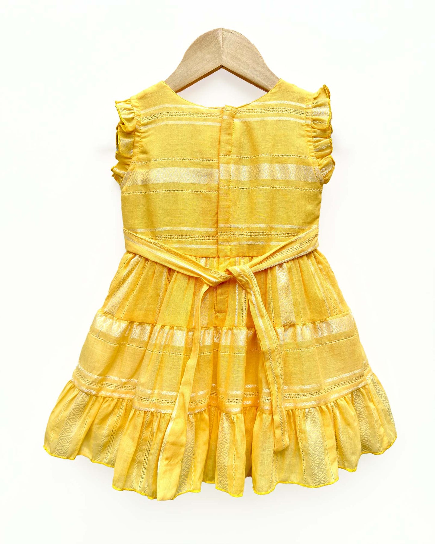 Traditional Frock Dress with Embroidery Detail