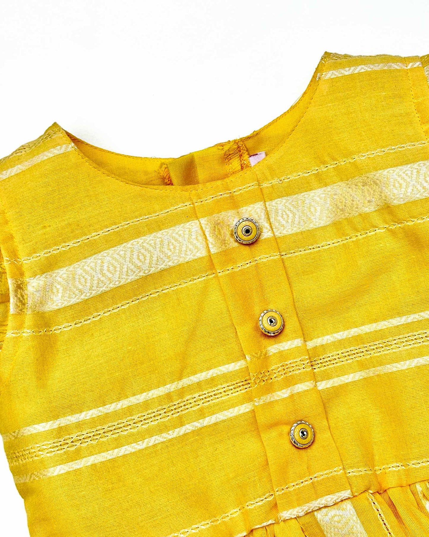 Traditional Frock Dress with Embroidery Detail