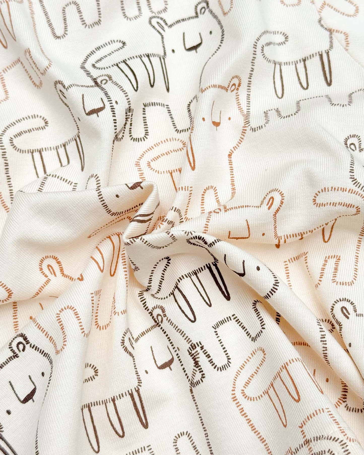 Full Sleeve Front Open Lion Graffiti Printed Co-ord Set
