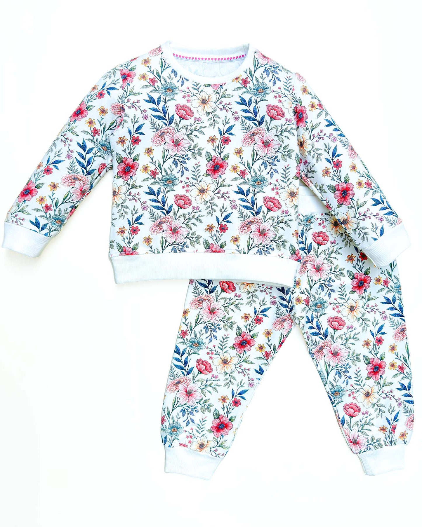 Floral Print Full Sleeve Co-ord Set