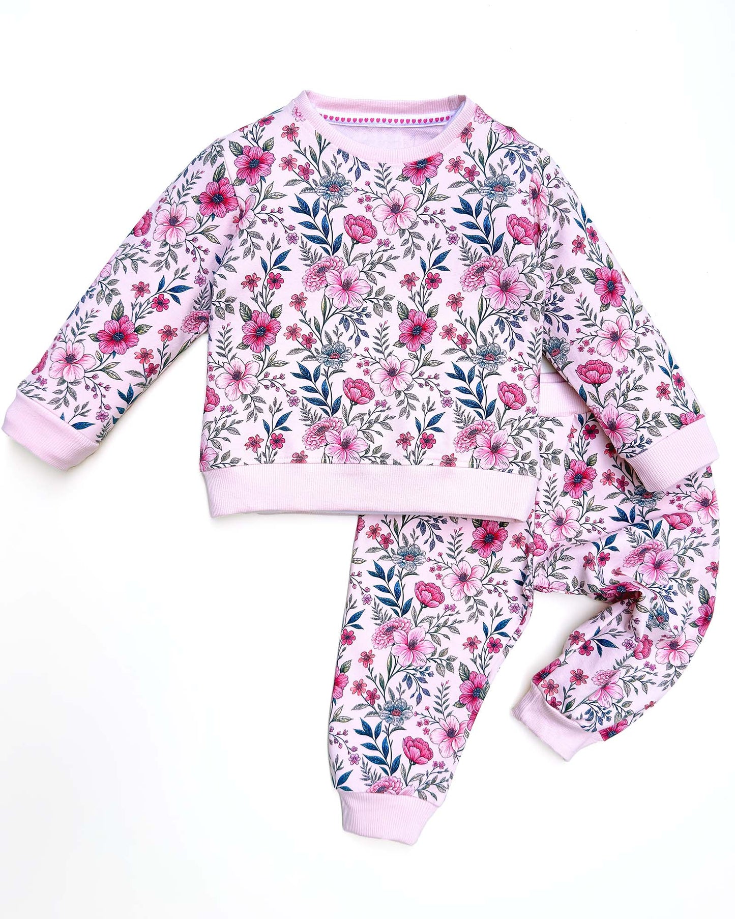 Floral Print Full Sleeve Co-ord Set