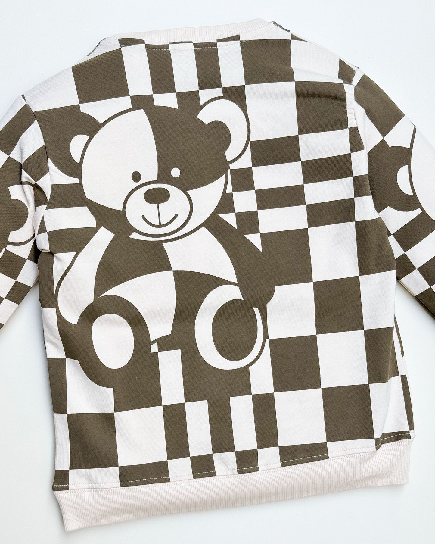 Bear Graffiti Printed Full Sleeve Co-ord Set