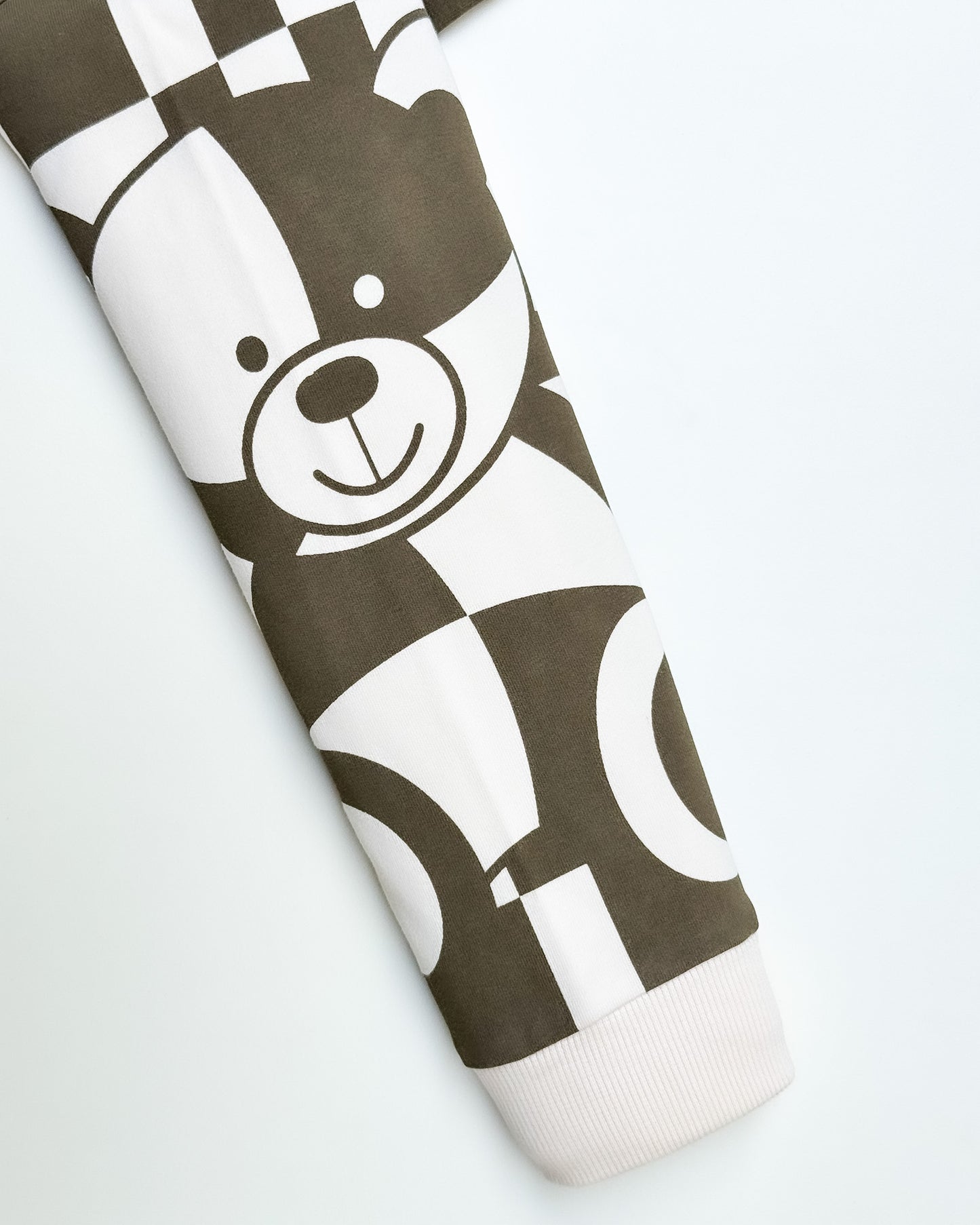 Bear Graffiti Printed Full Sleeve Co-ord Set
