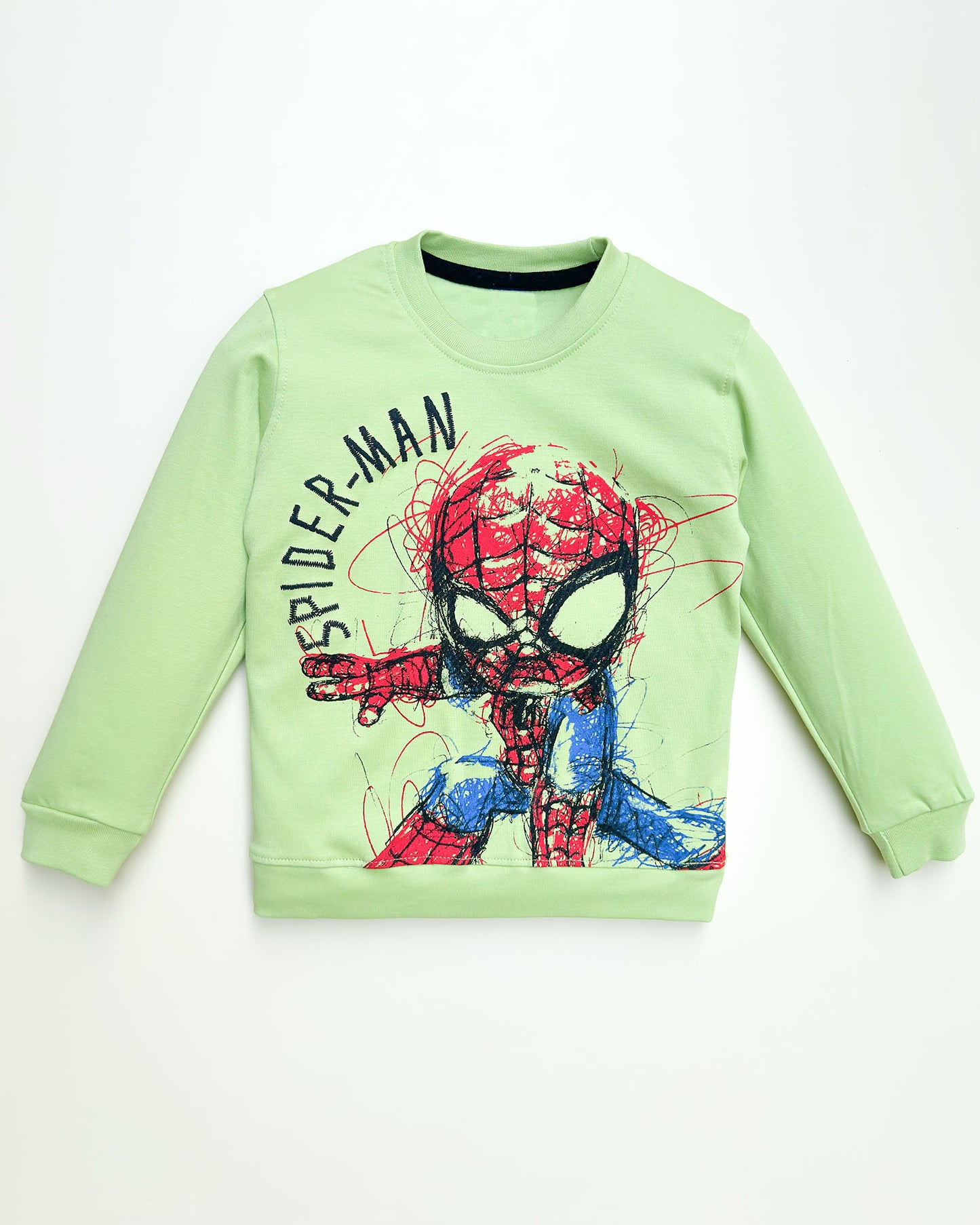 Spiderman Printed Full Sleeve Co-ord Set