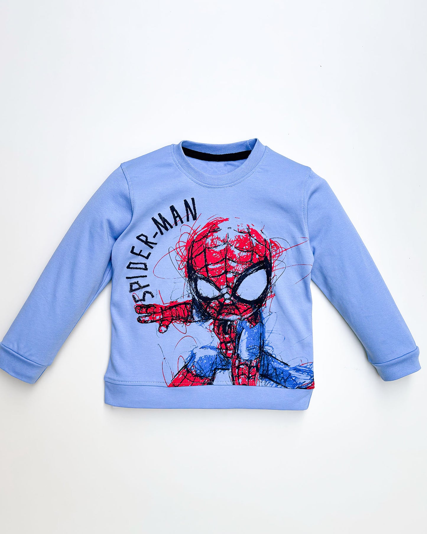 Spiderman Printed Full Sleeve Co-ord Set