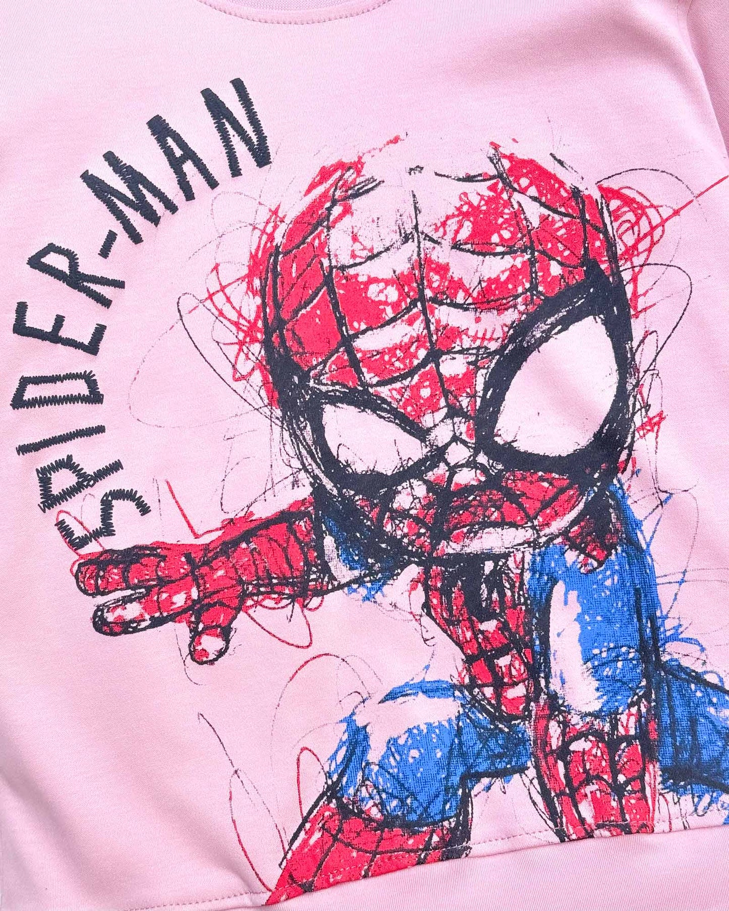 Spiderman Printed Full Sleeve Co-ord Set