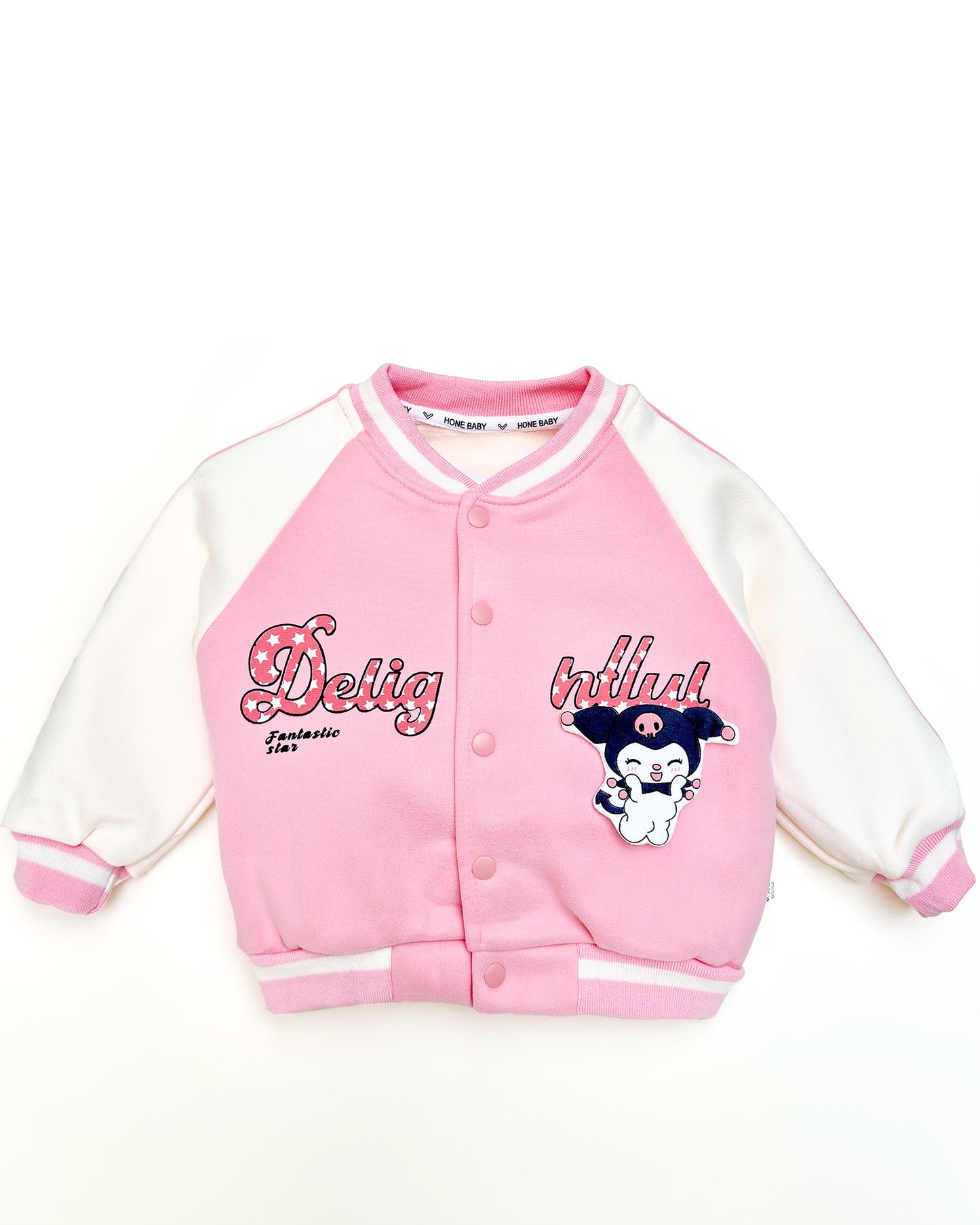 Soft Textured Full-Sleeve Graphic Printed Jacket