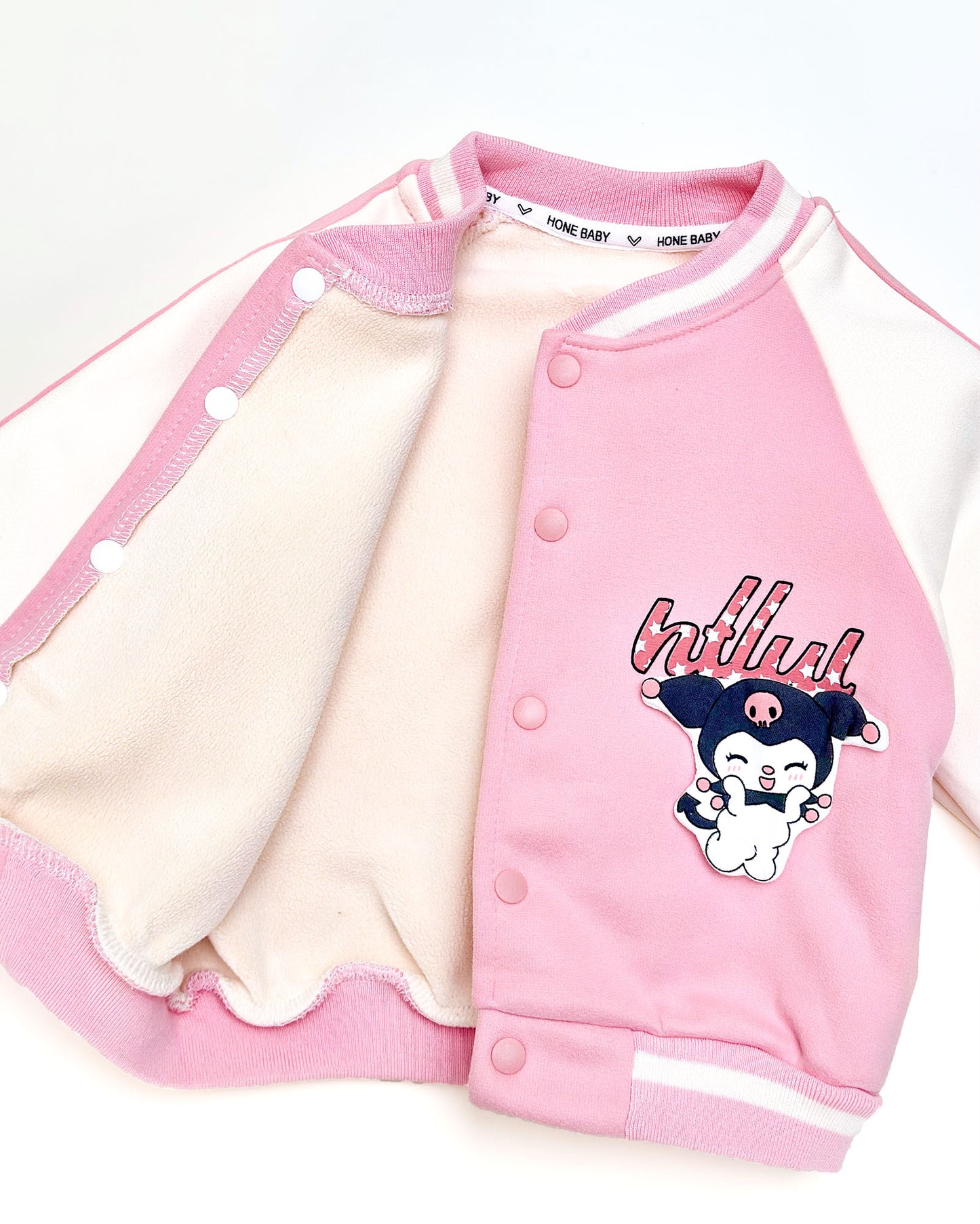 Soft Textured Full-Sleeve Graphic Printed Jacket