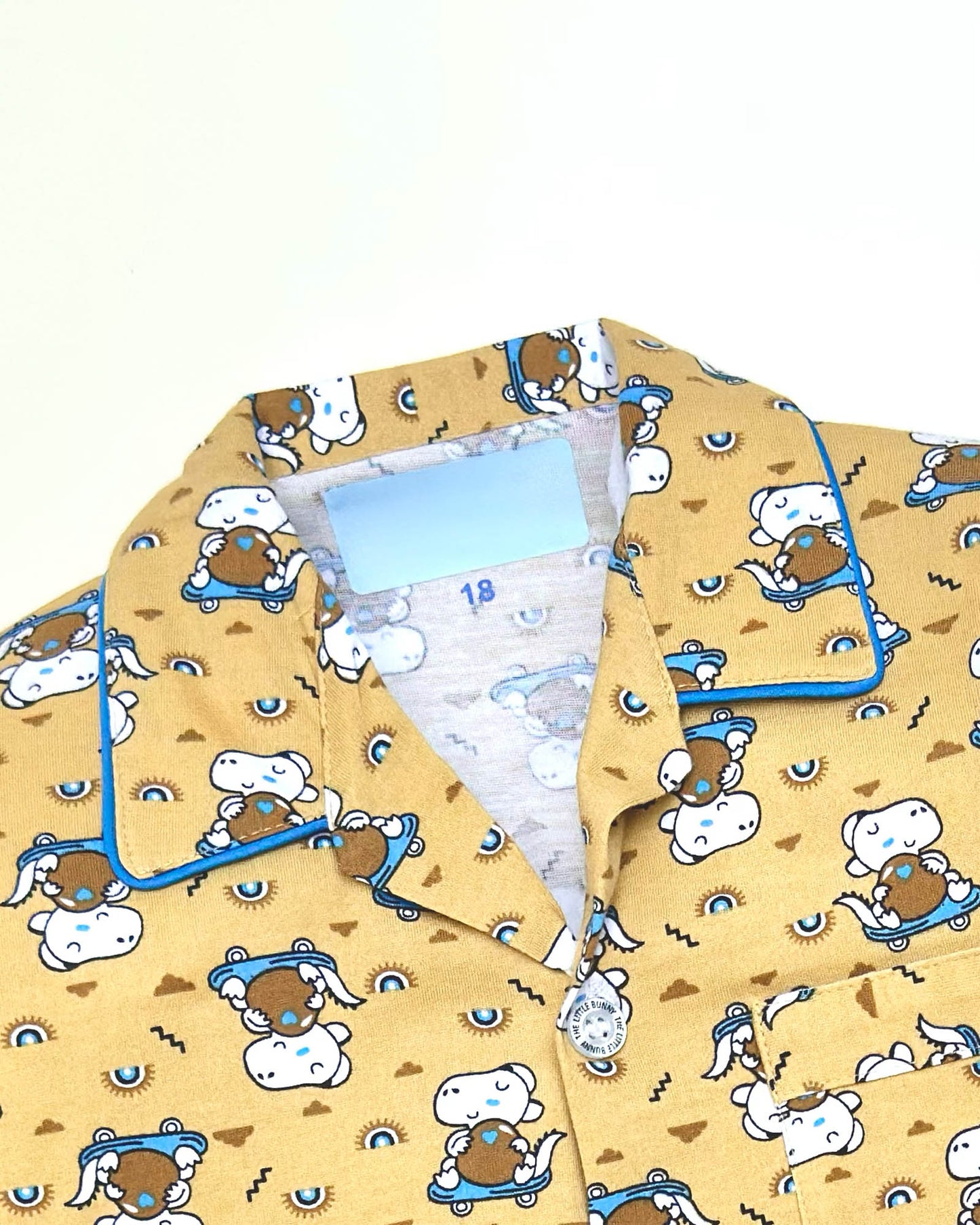 Printed Hosiery Night Suit Baby Dino