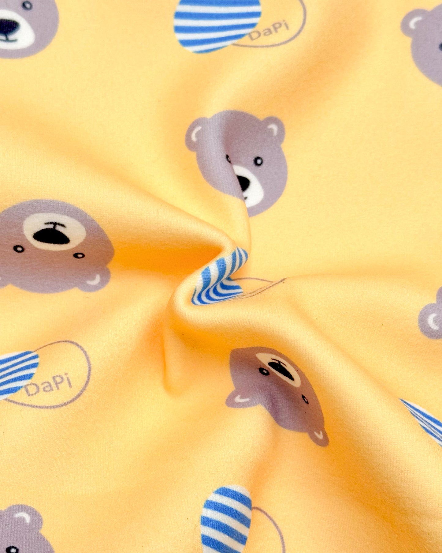 Bear Printed Fleeced Co-ord Set
