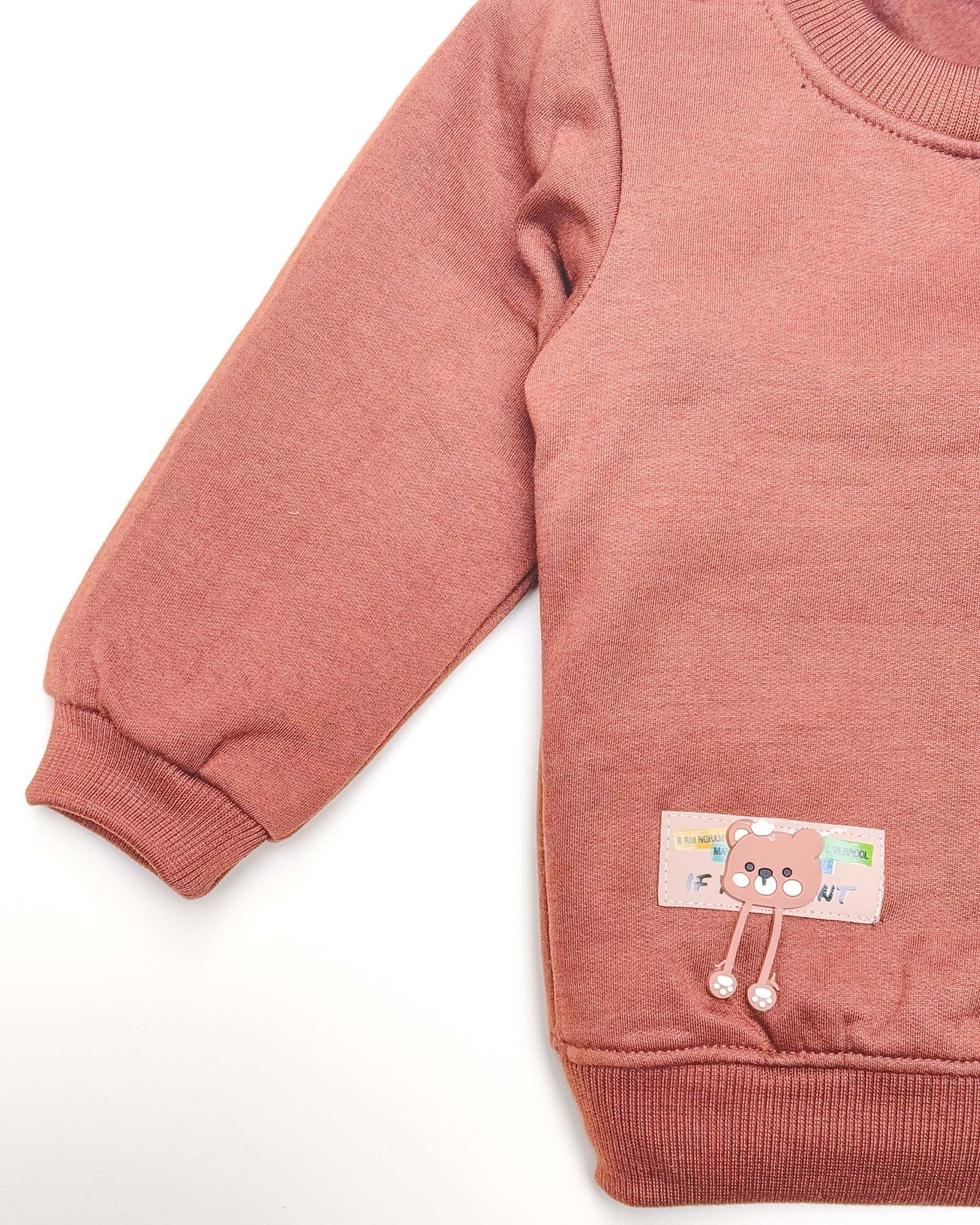 Swirl Printed Light Fleece Co-ord Set