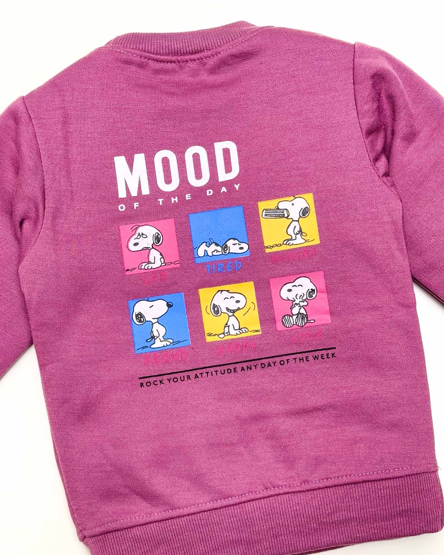 Mood Of The Day Printed Light Fleece Co-ord Set