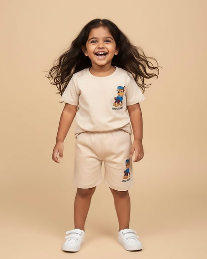 Paw Patrol Printed Shorts T-Shirt Co-Ord Set
