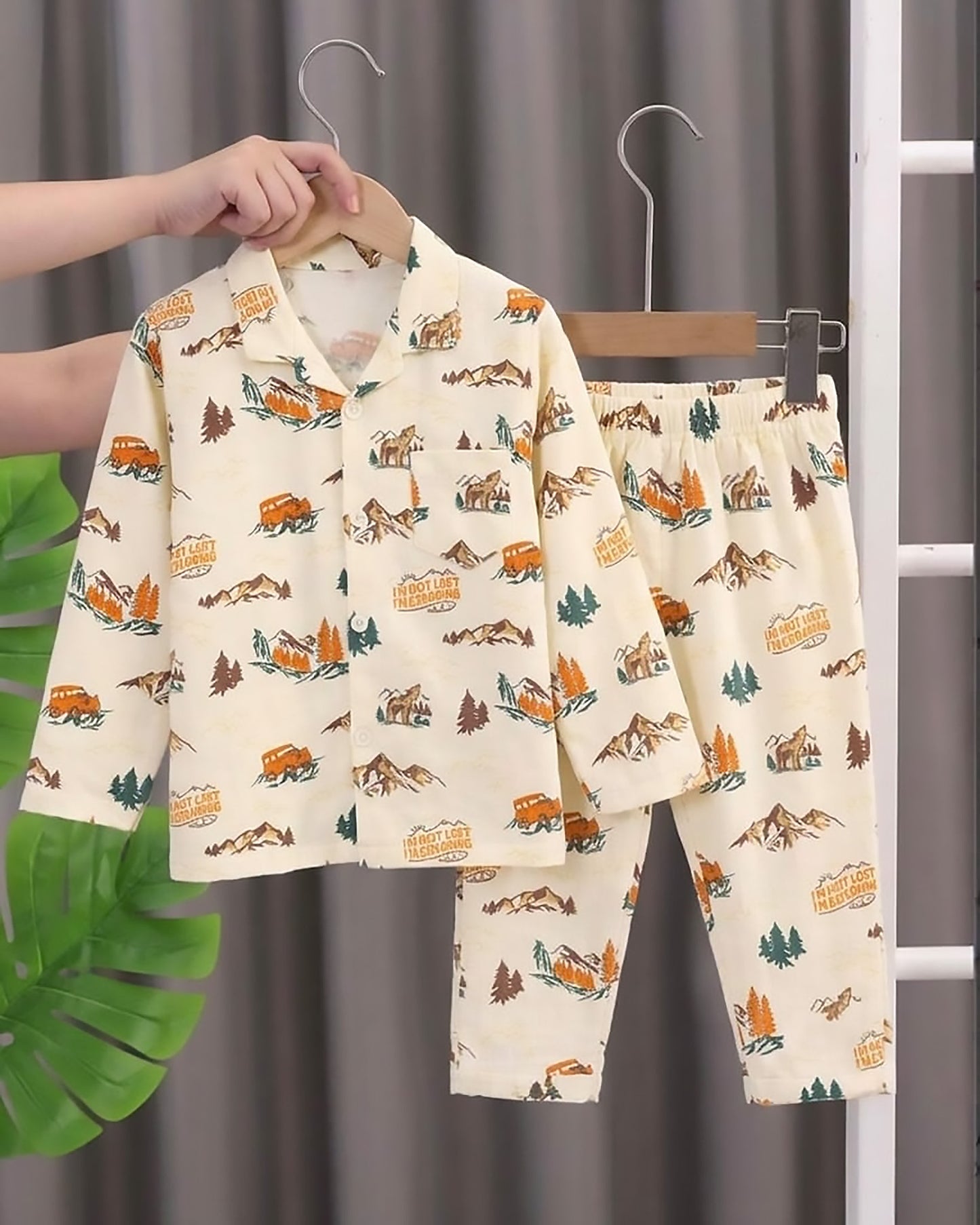 Baby Bunny Printed Organic Cotton Night Suit (Copy)
