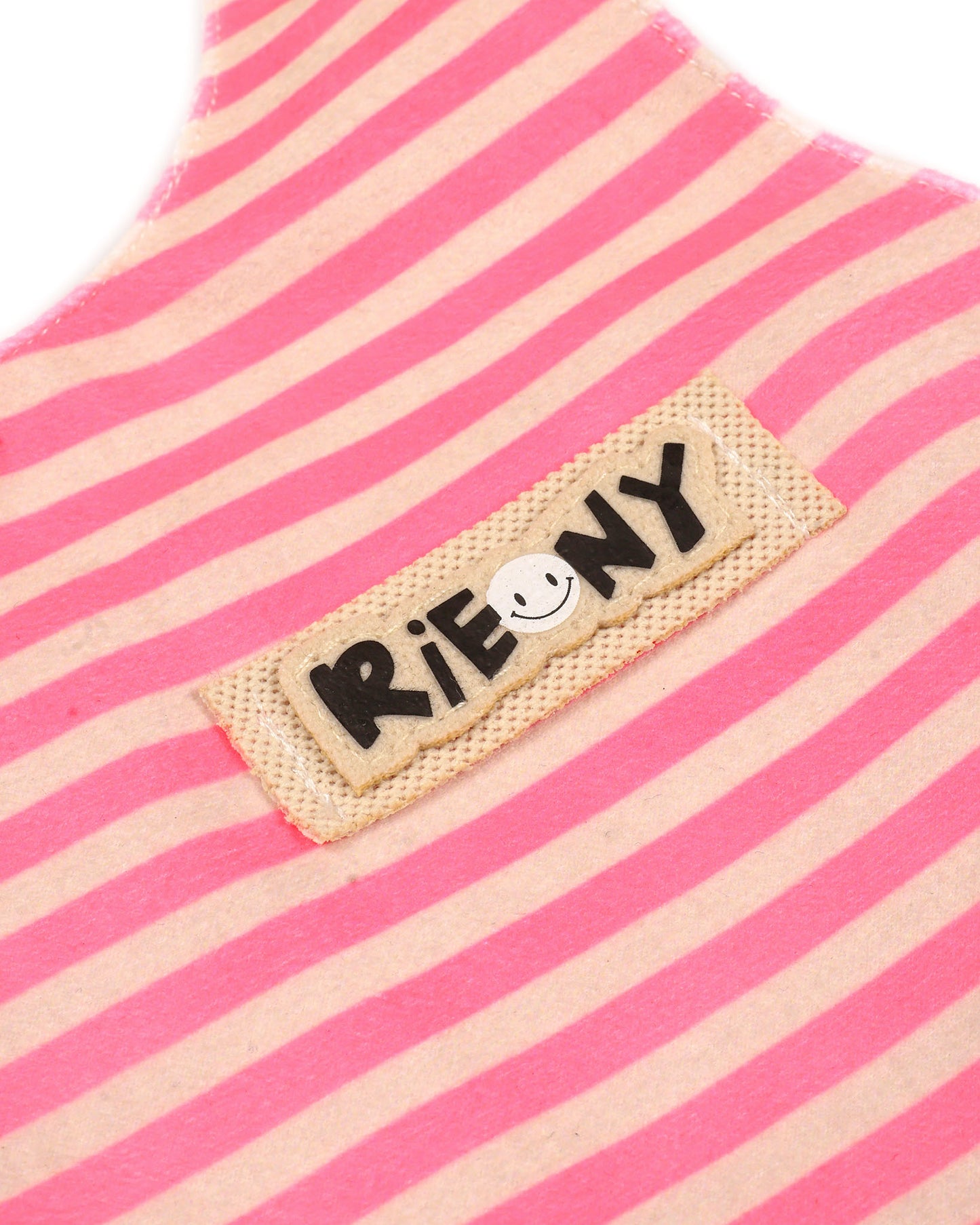 Soft Textured Stripe Top with Polka Skirt Set