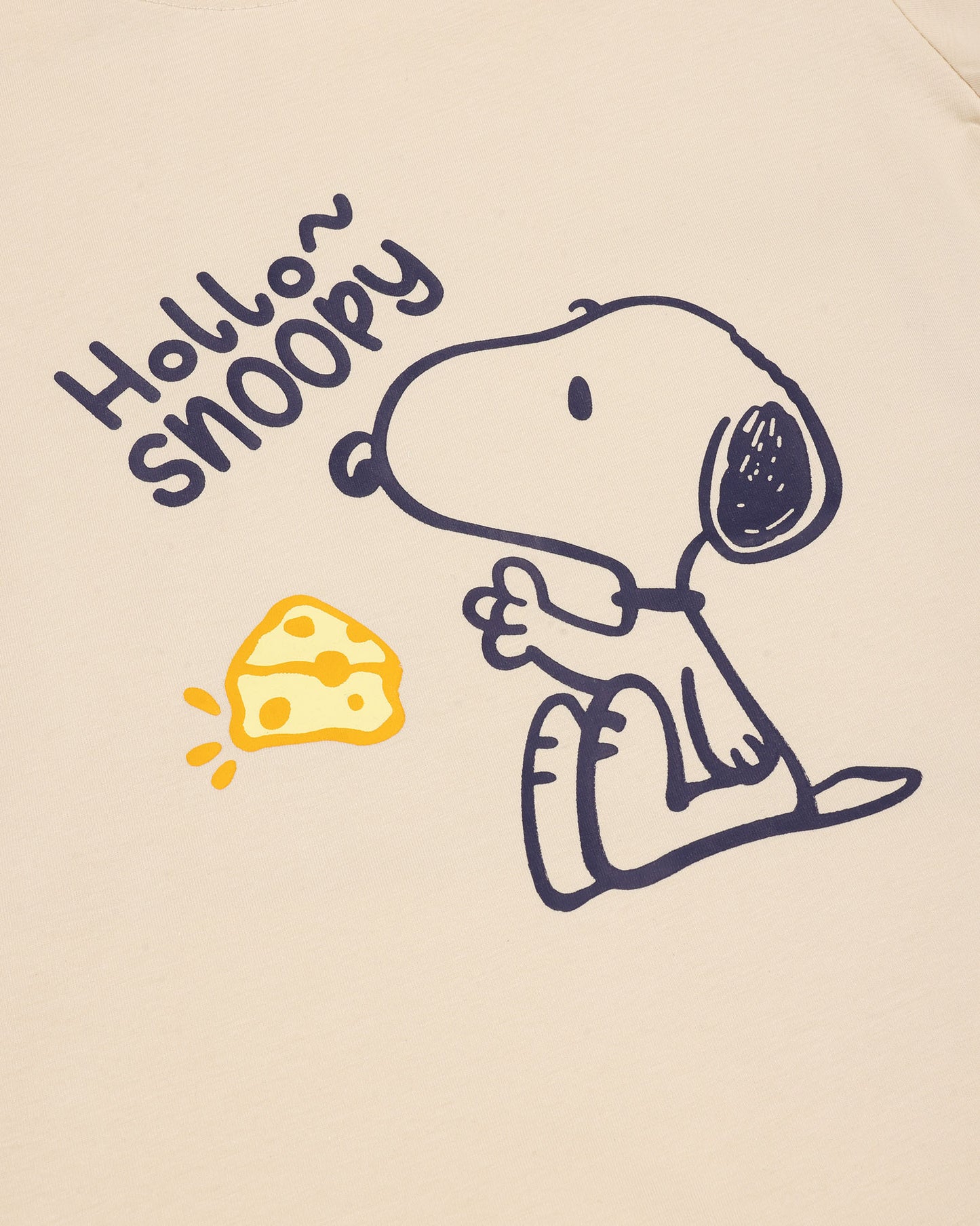 Hello Snoopy with Cheese Printed Co-ord Set