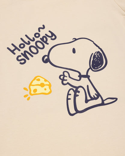 Hello Snoopy with Cheese Printed Co-ord Set