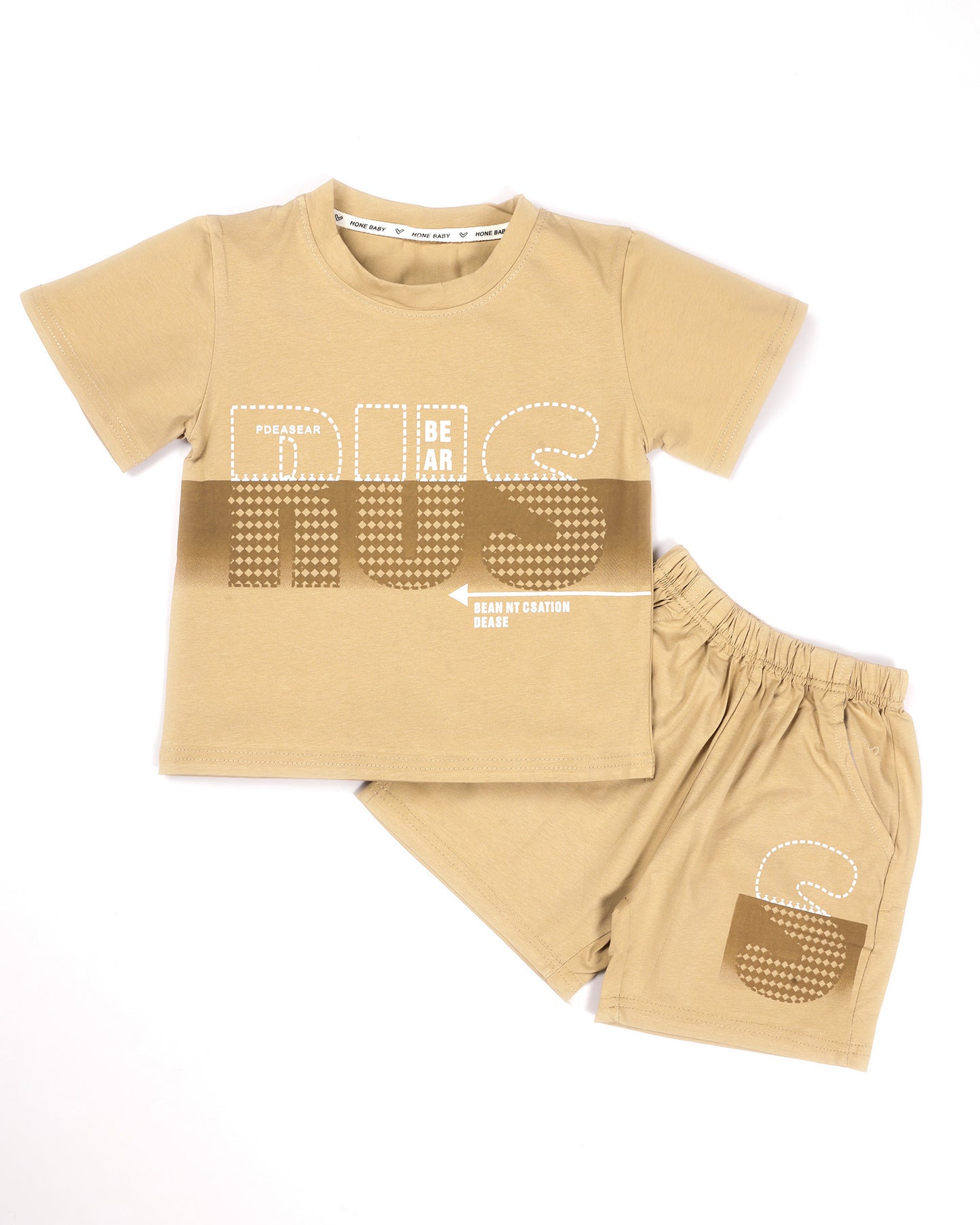 Dual Tone RUS Stitch Printed Co-ord Set