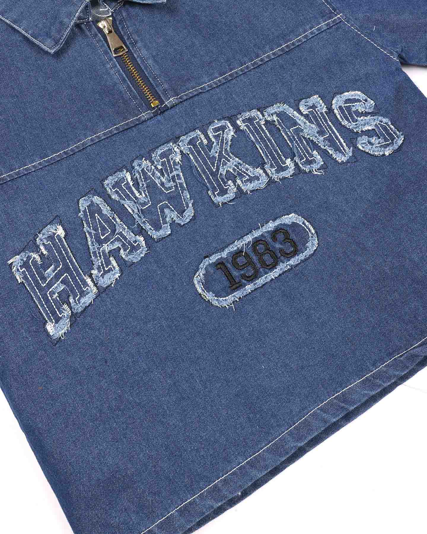 Hawkins Embroidered Denim Co-ord Set