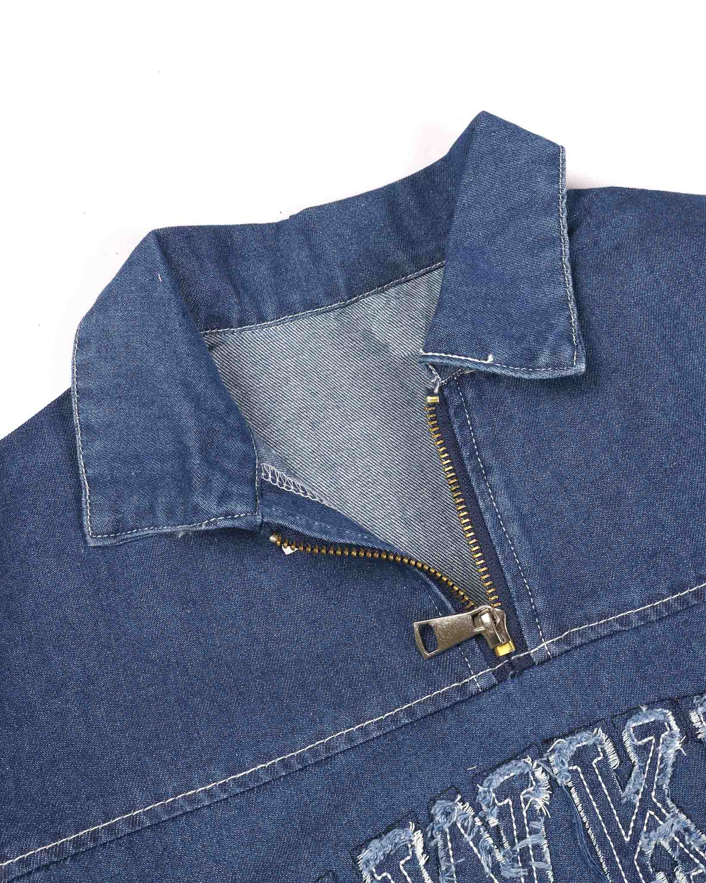 Hawkins Embroidered Denim Co-ord Set