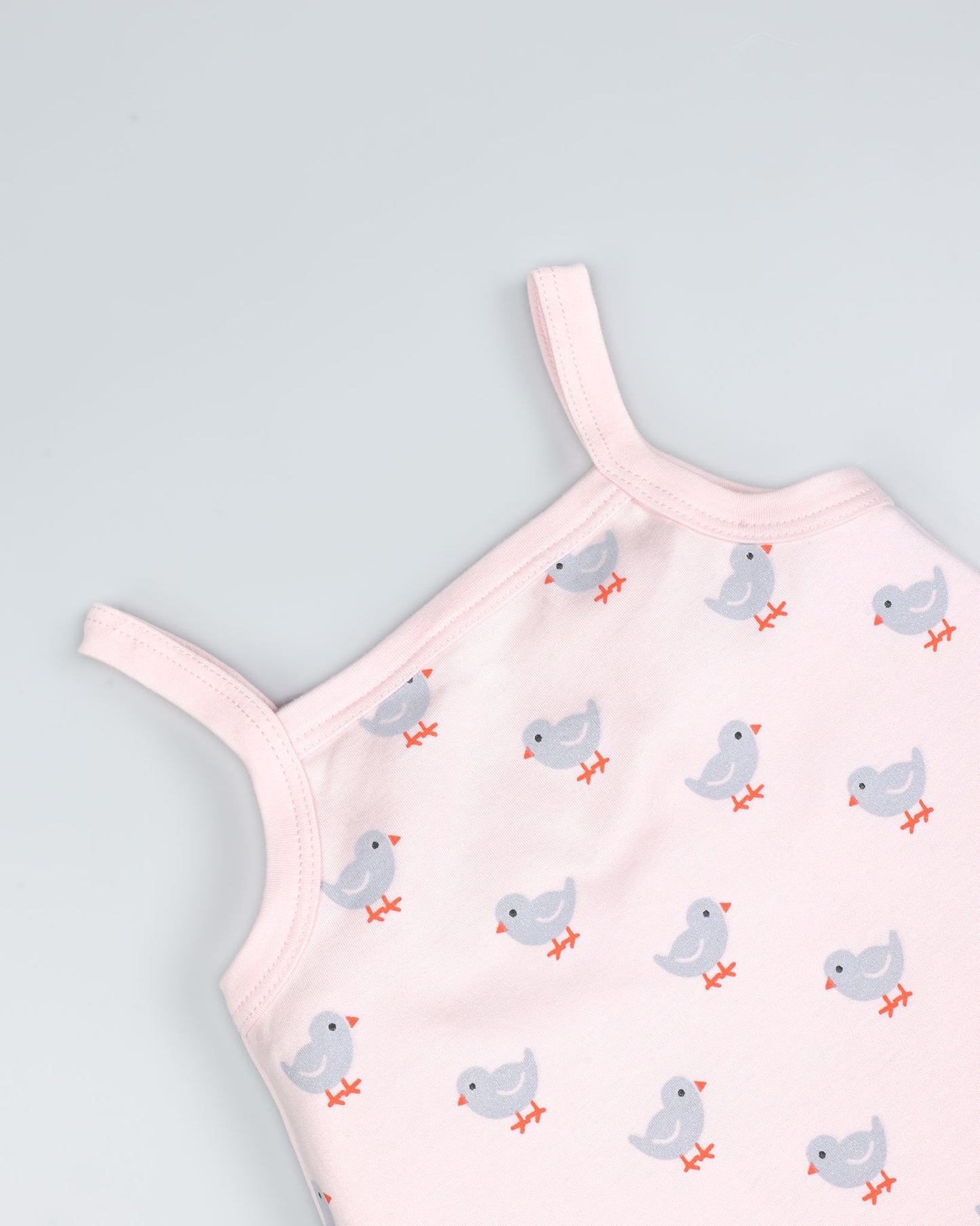 Quack Party Romper With Shrug
