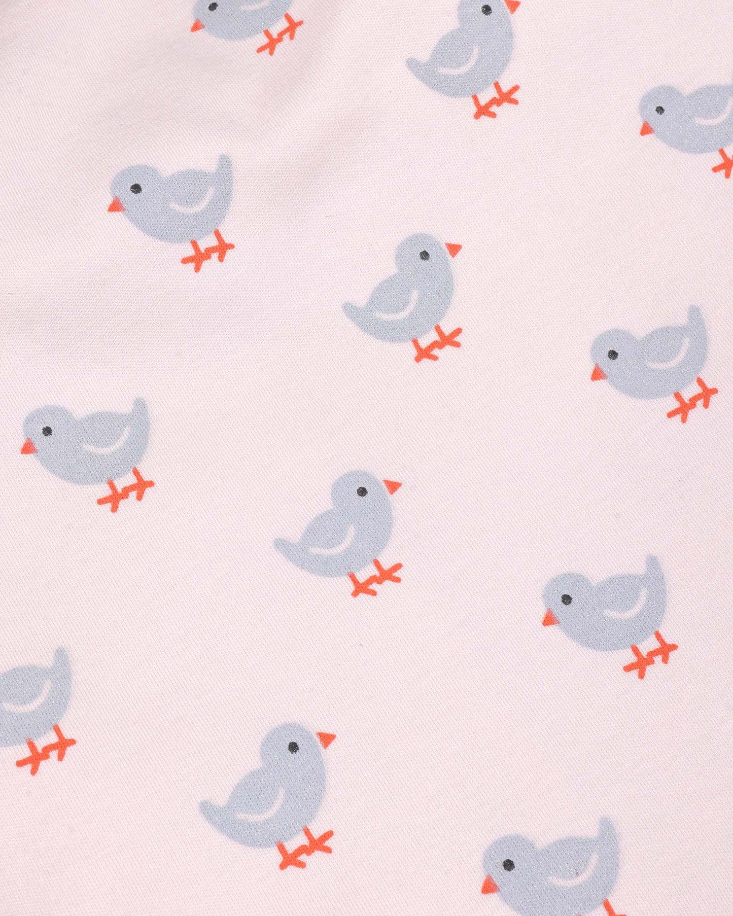 Quack Party Romper With Shrug