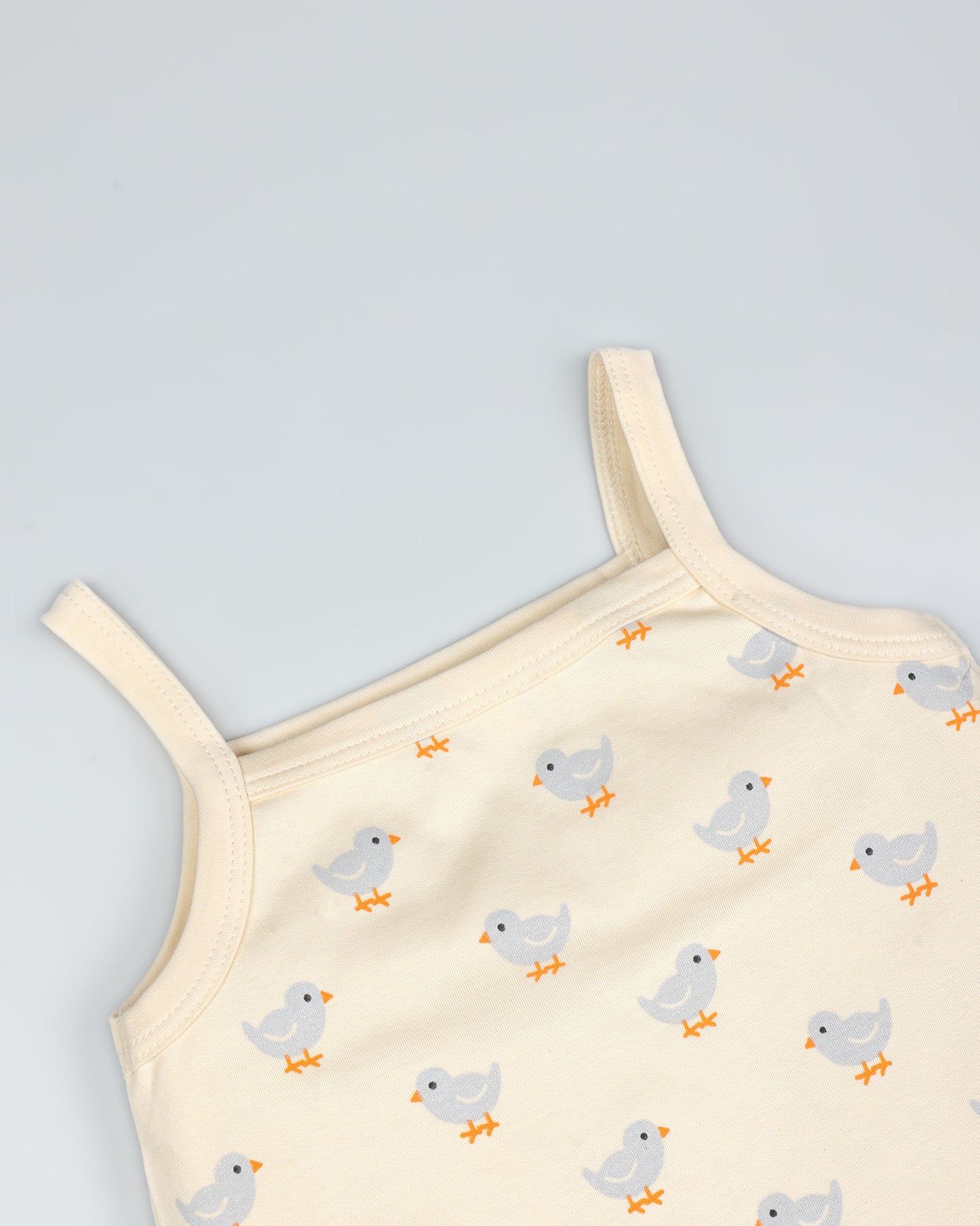 Quack Party Romper With Shrug