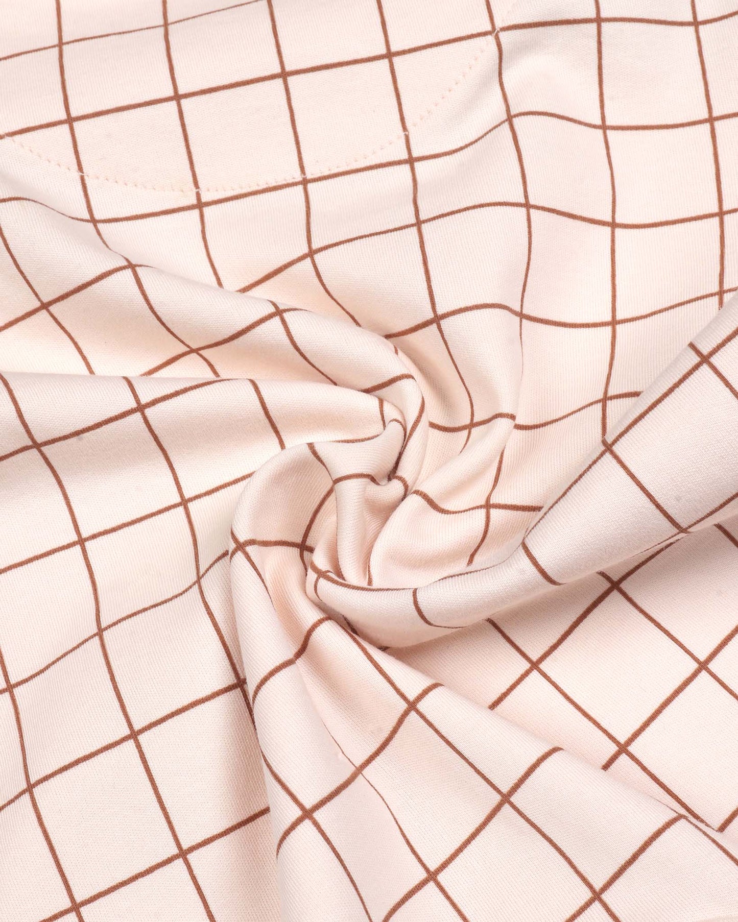 Lets Play Check Printed Romper